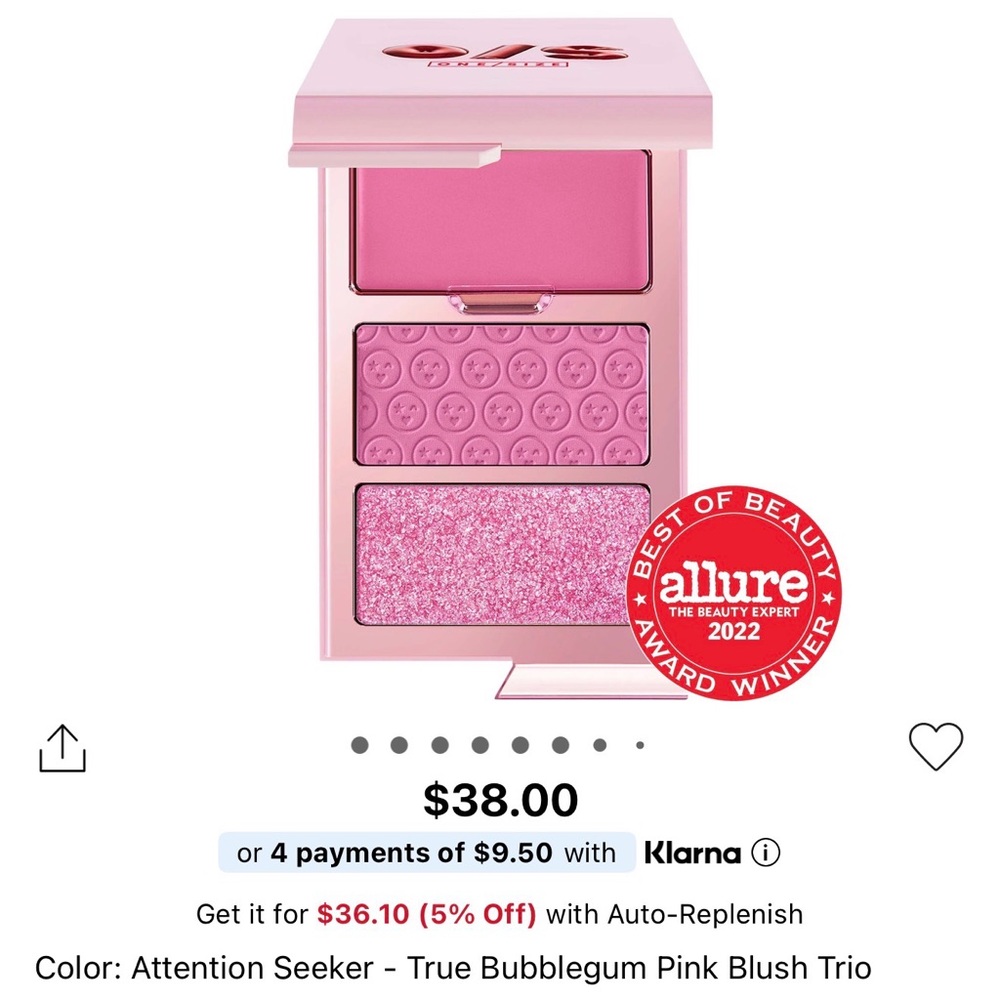 Viseart Attention Seeker Blush Trio